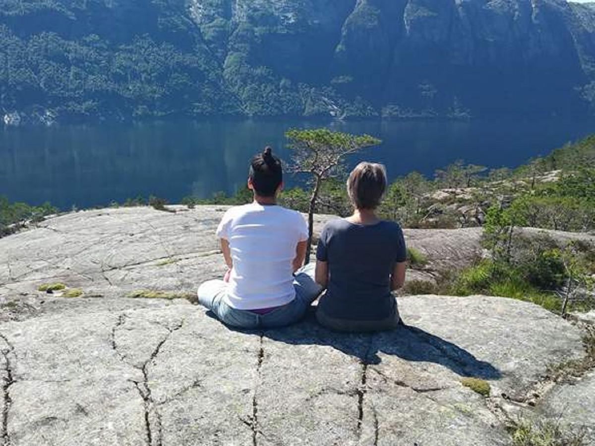 Songesand Camp Hotell Eksteriør bilde